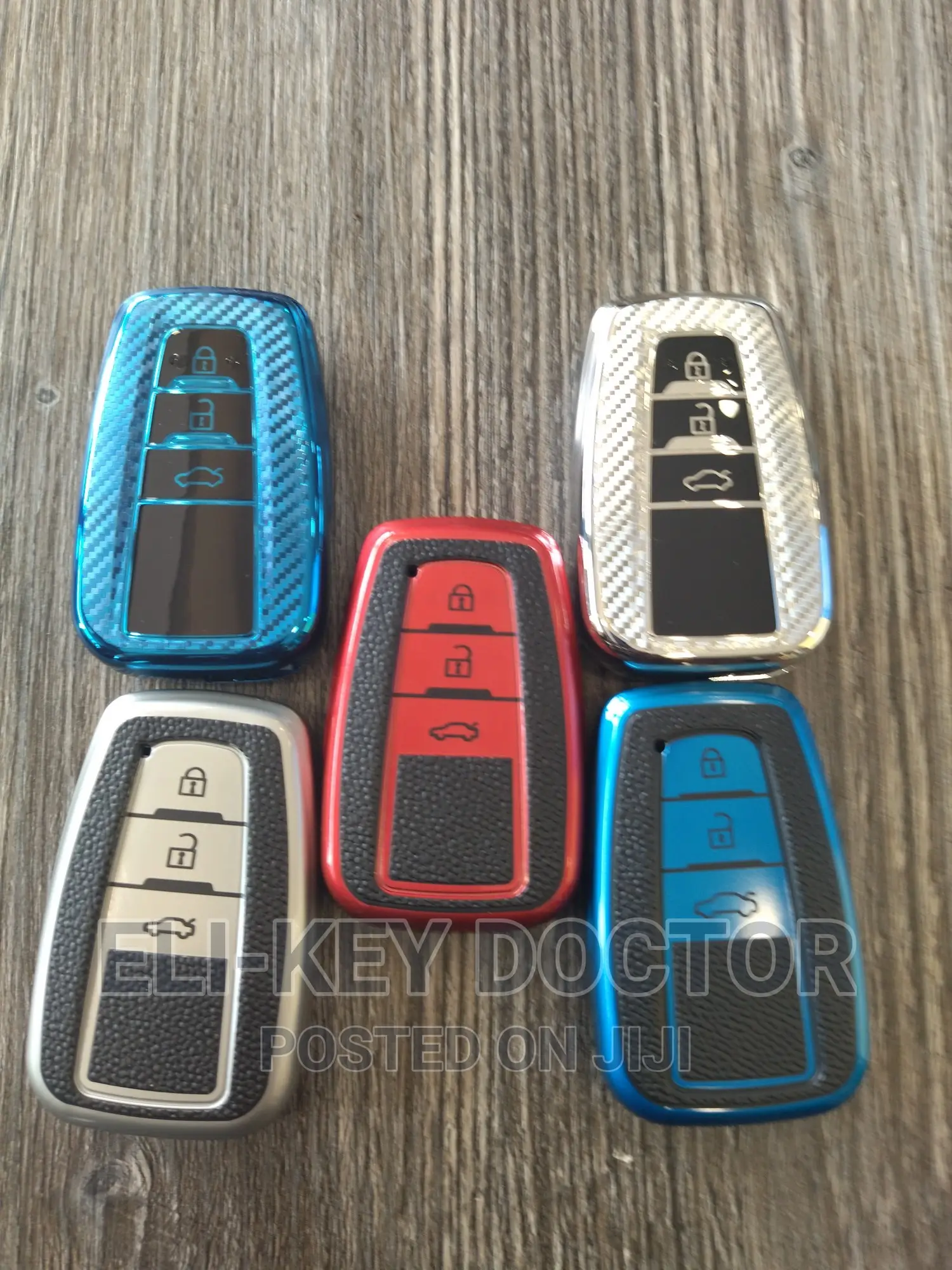 Beautiful TPU Cases With Hook For Toyota Smart Key
