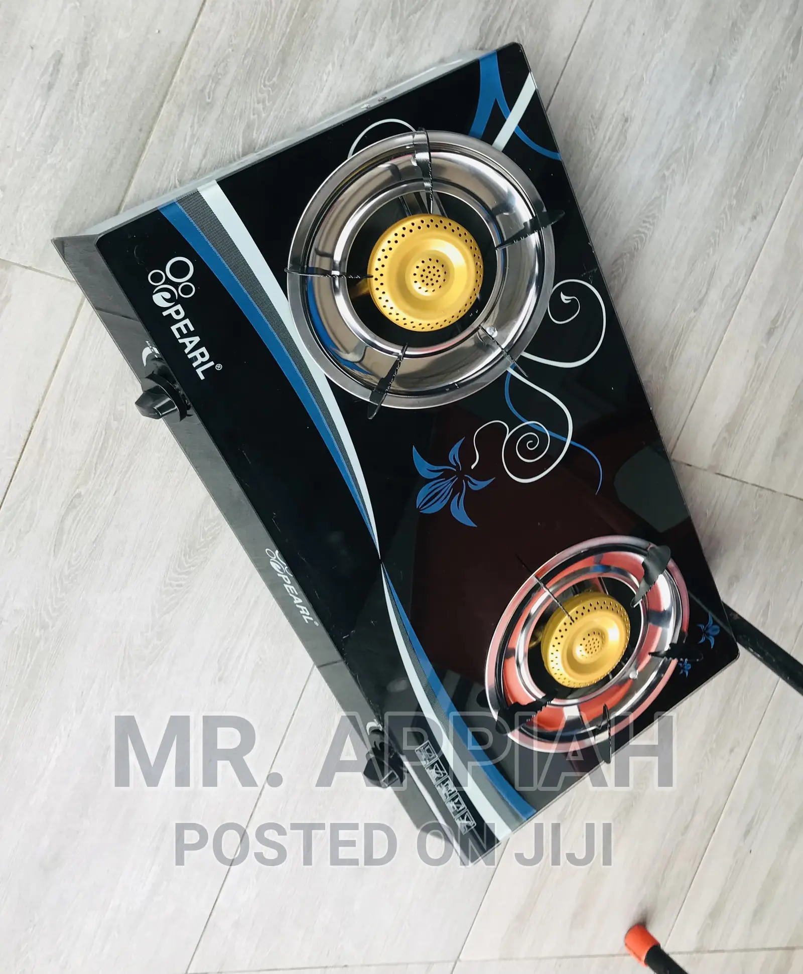 Classic Design Pearl 2 Glass Gas Burner