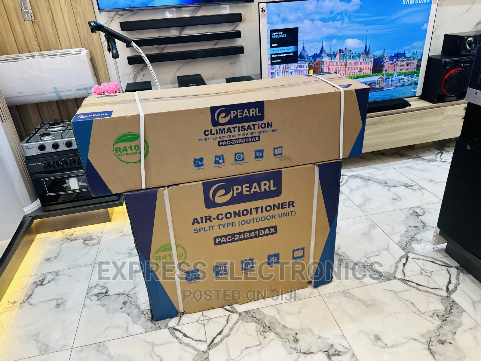Very Awesome New Pearl Ac PAC-18R410S (2.HP)AC White