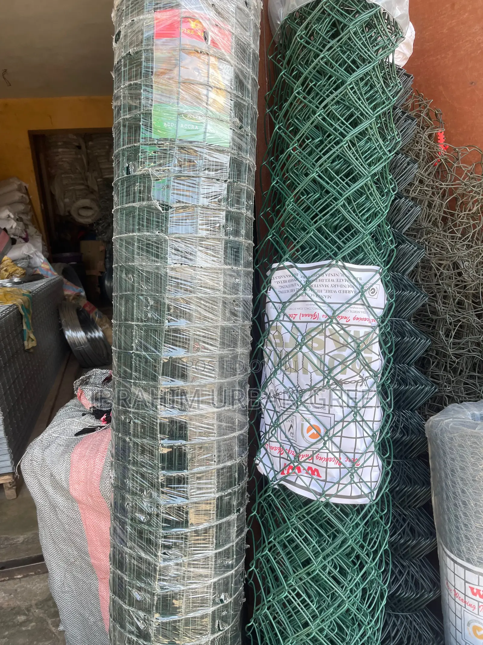 Welded Mesh Coated 6ftx50ftx3mm