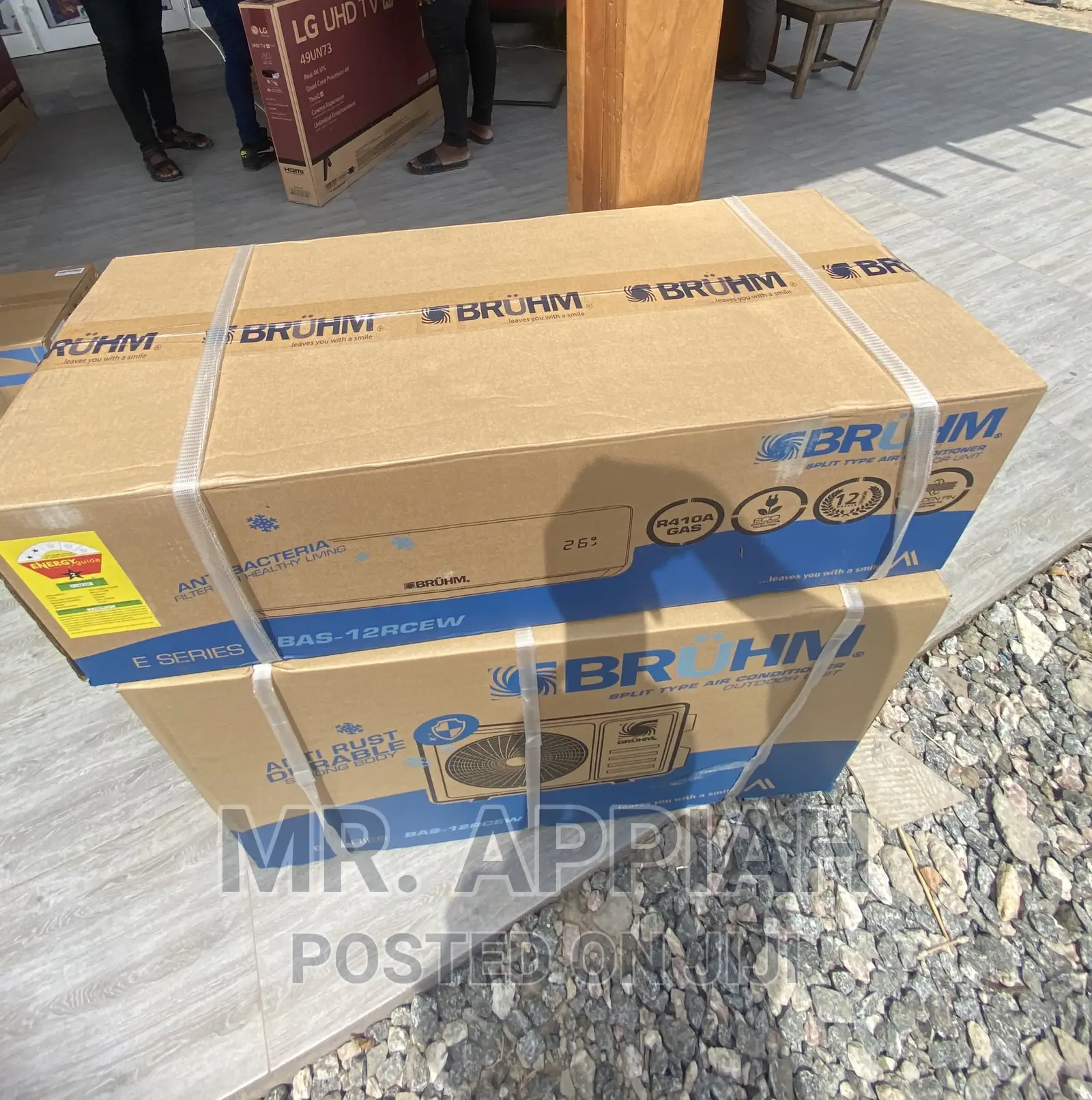 Highly Energy Saving Bruhm 1.5HP Air Conditioner(R410).