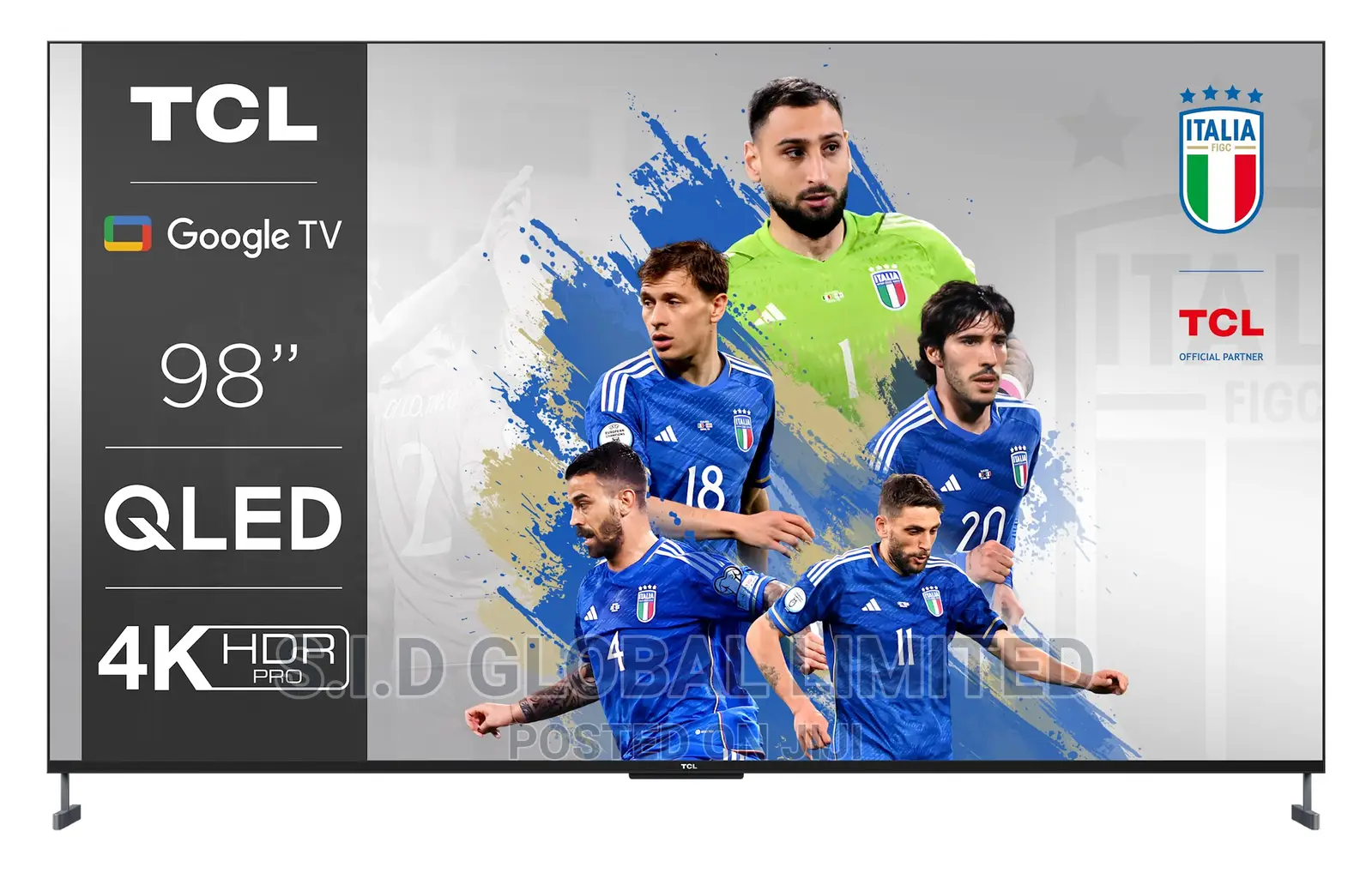 TCL 98'' QLED UHD Android 98C735 Hands-Free Voice Control