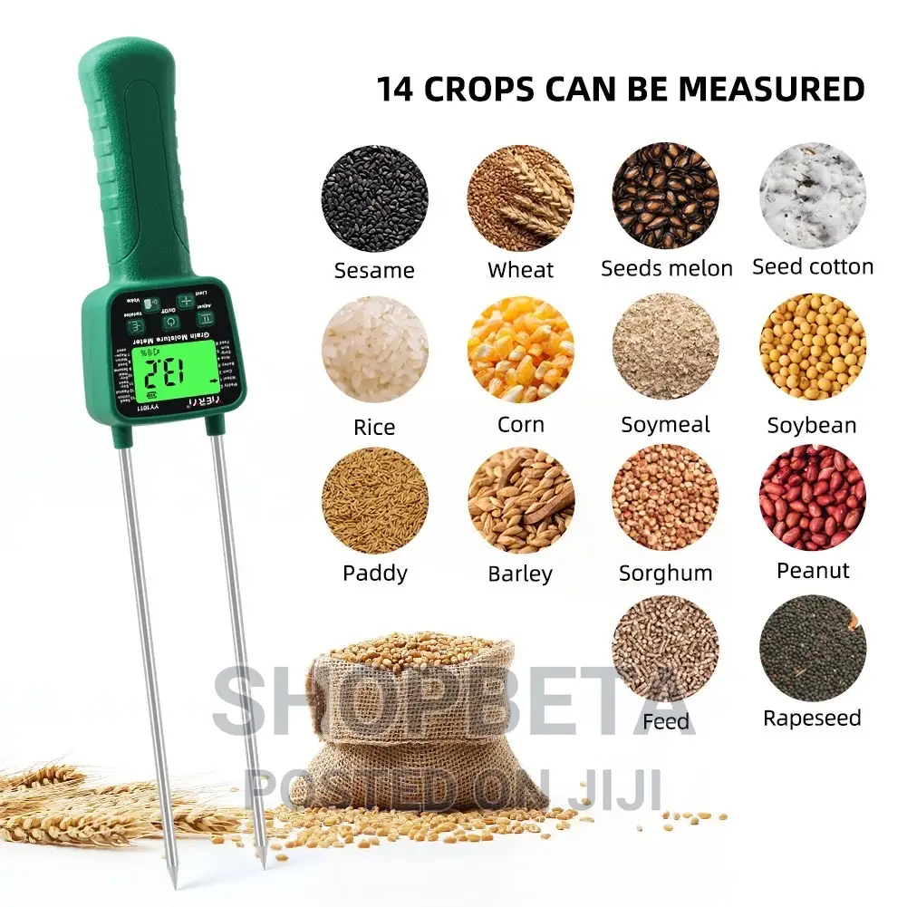 New Moisture Meter for Grains and Cereals