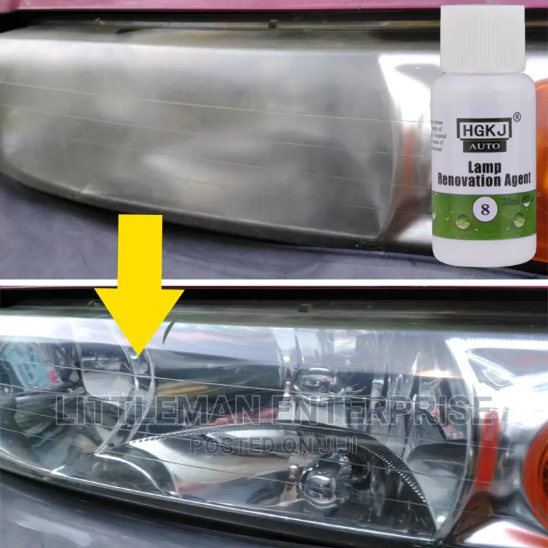 Car Headlight Cleaner Polish Restoration Repair
