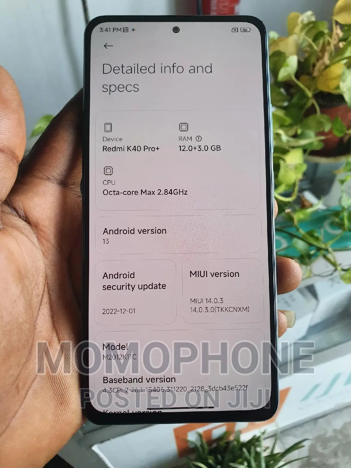 Xiaomi Redmi K40 Pro 256 GB Gray