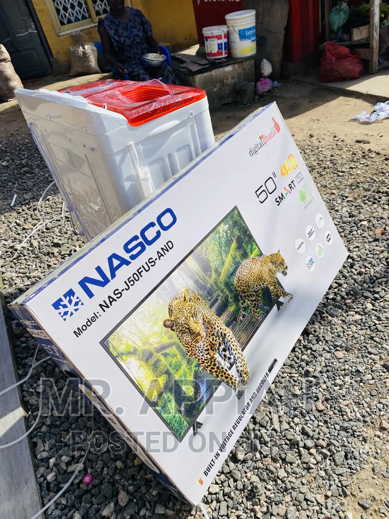 Shop Affordable Nasco 50 Inch Digital Smart Uhd Led Tv.