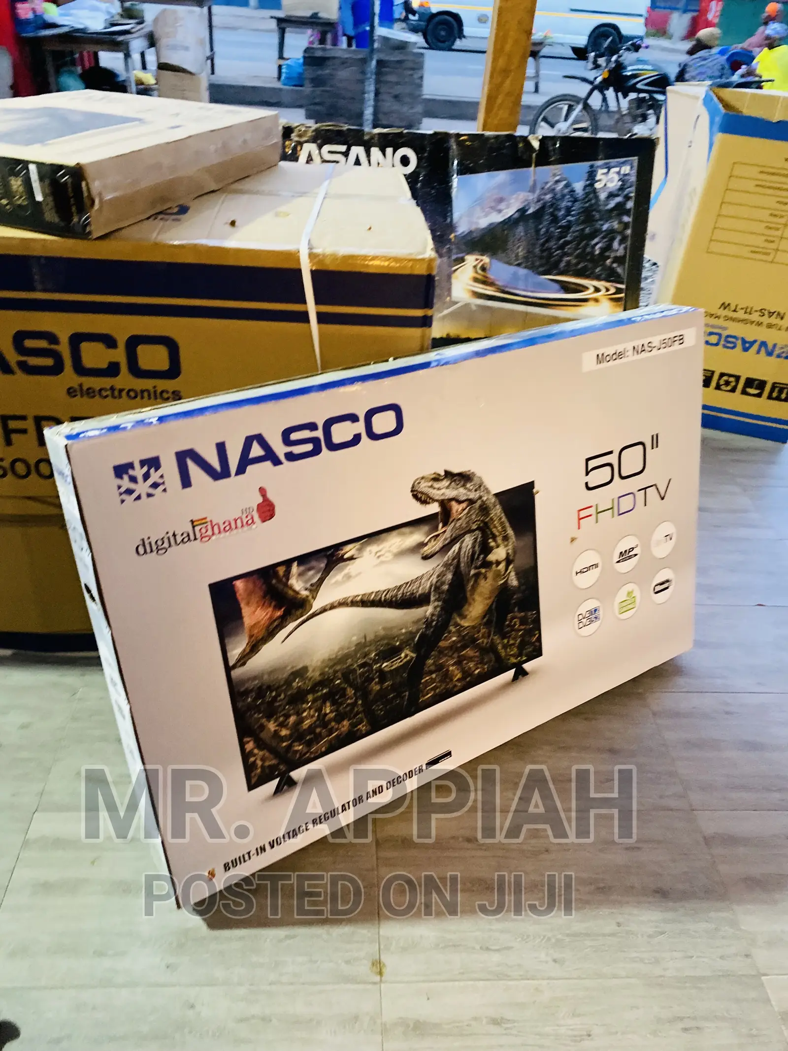 Shop Adorable Nasco 50 Inch Digital Satelite Tv(Black)