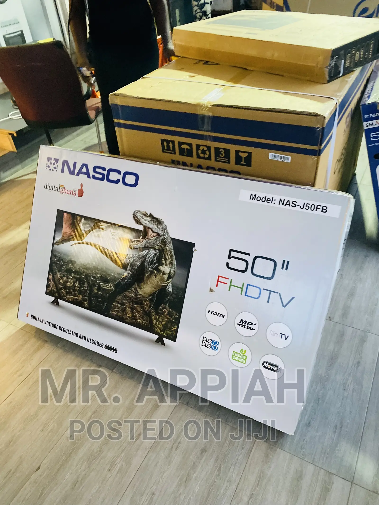 Nasco 50 Inch Digital Satelite LED Tv(Basic Black) 