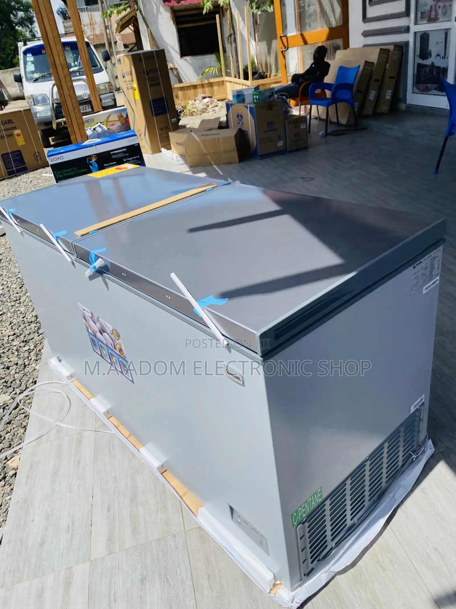 Extremely Quality Pearl PCF-610 Double Door Freezer(518ltr).