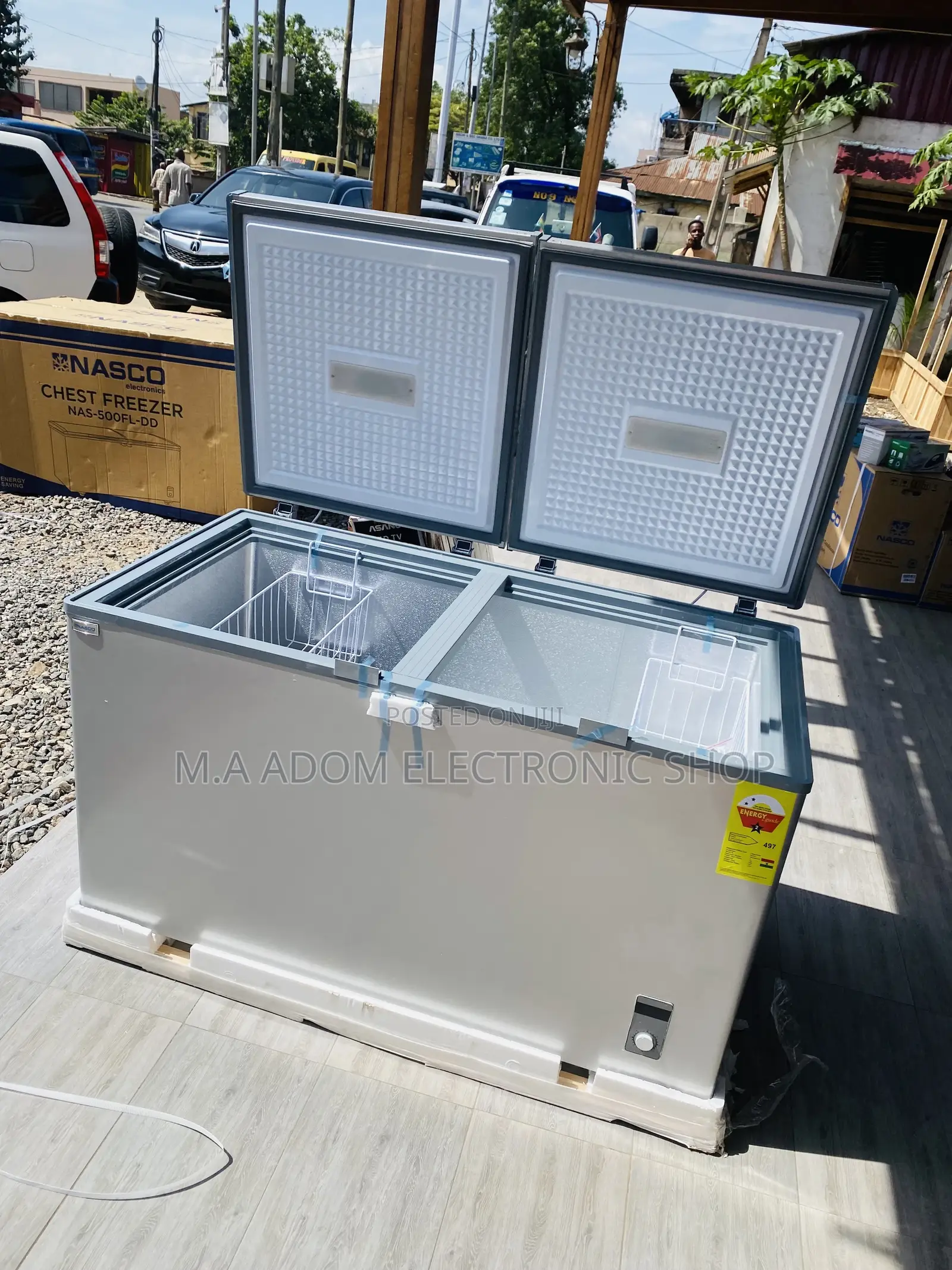 Extremely Quality Nasco Double Door Freezer(Nas500fc-Dd).