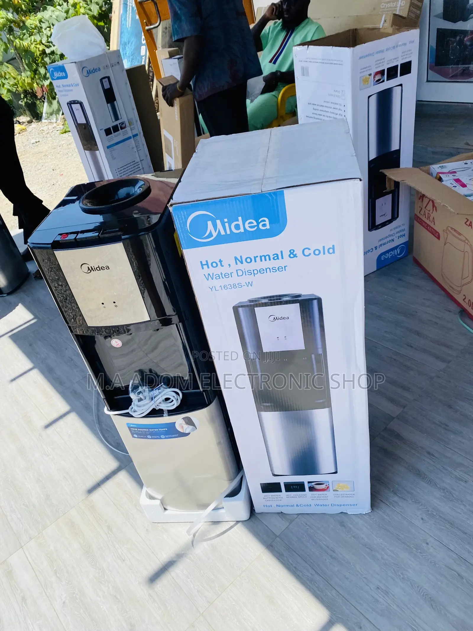 Highly Energy Saving Midea Water Dispenser YL1638S-W.
