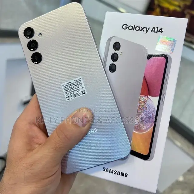 New Samsung Galaxy A14 128 GB Silver
