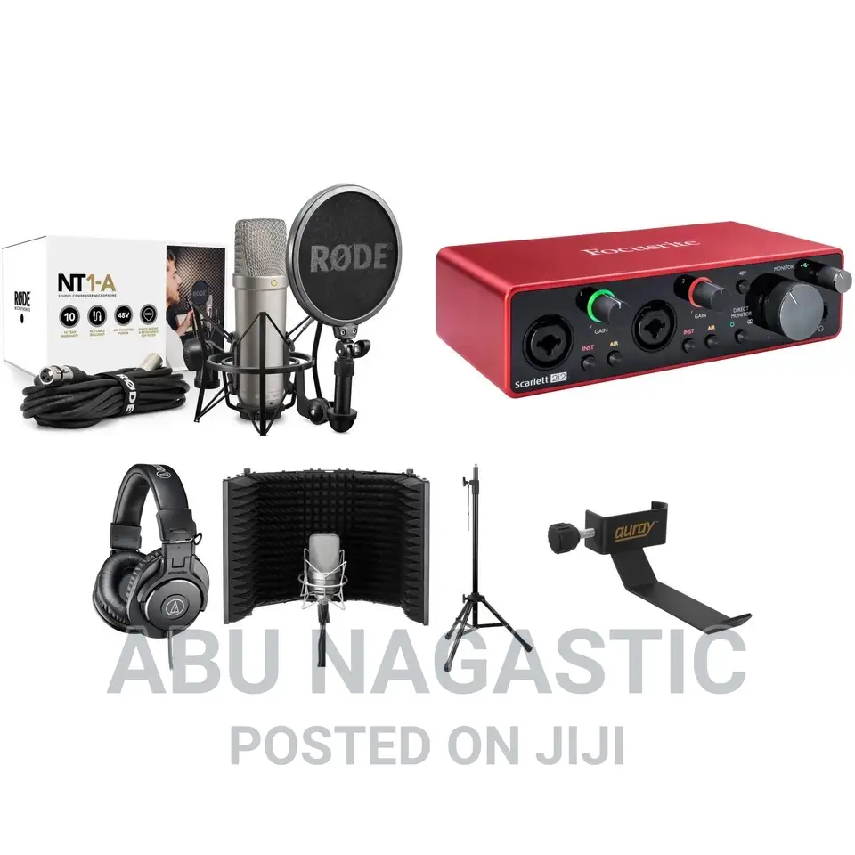 Rode Nt1-a Complete Vocal Recording Set
