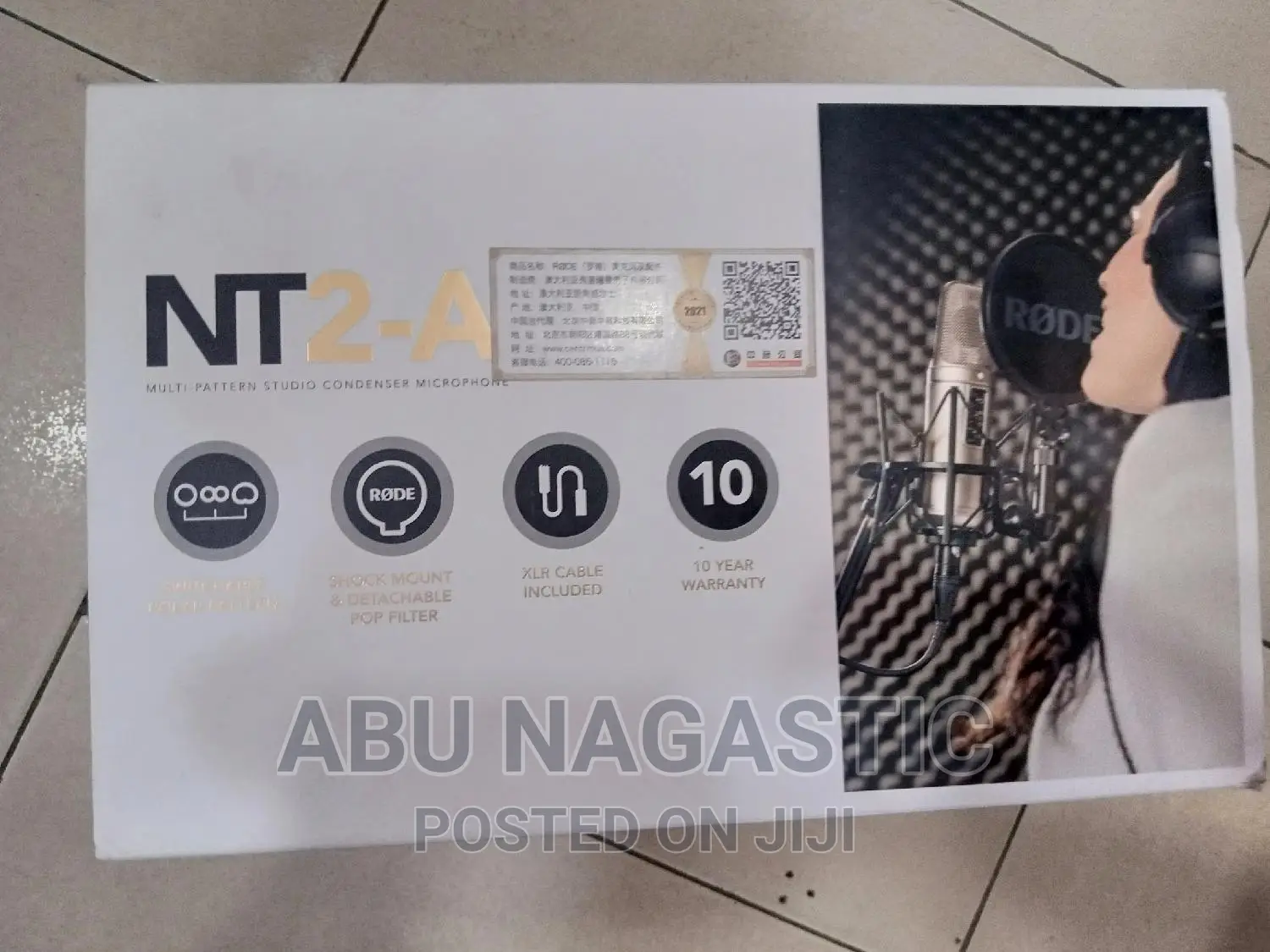 Brand New Rode Nt2-a Microphone