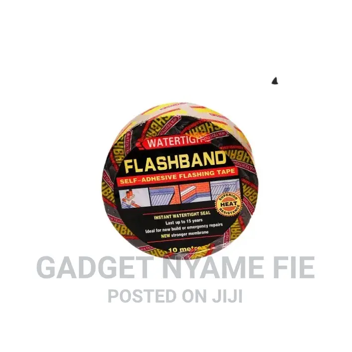 Double Sided Flashband Self Adhesive Tape (10 Meters)