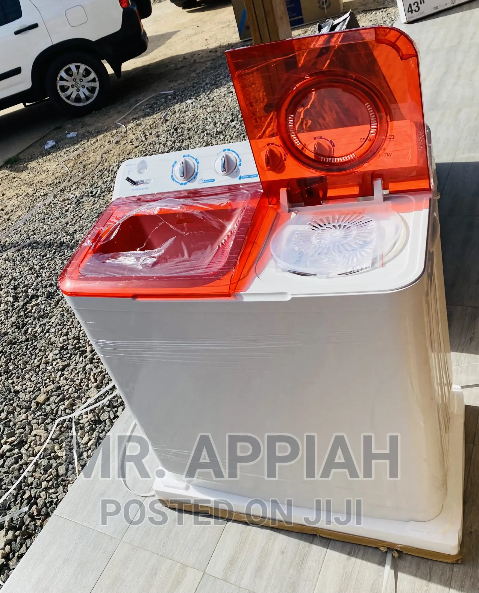 Reliable Nasco 11kg Semi-Automatic Washing Machine(White).