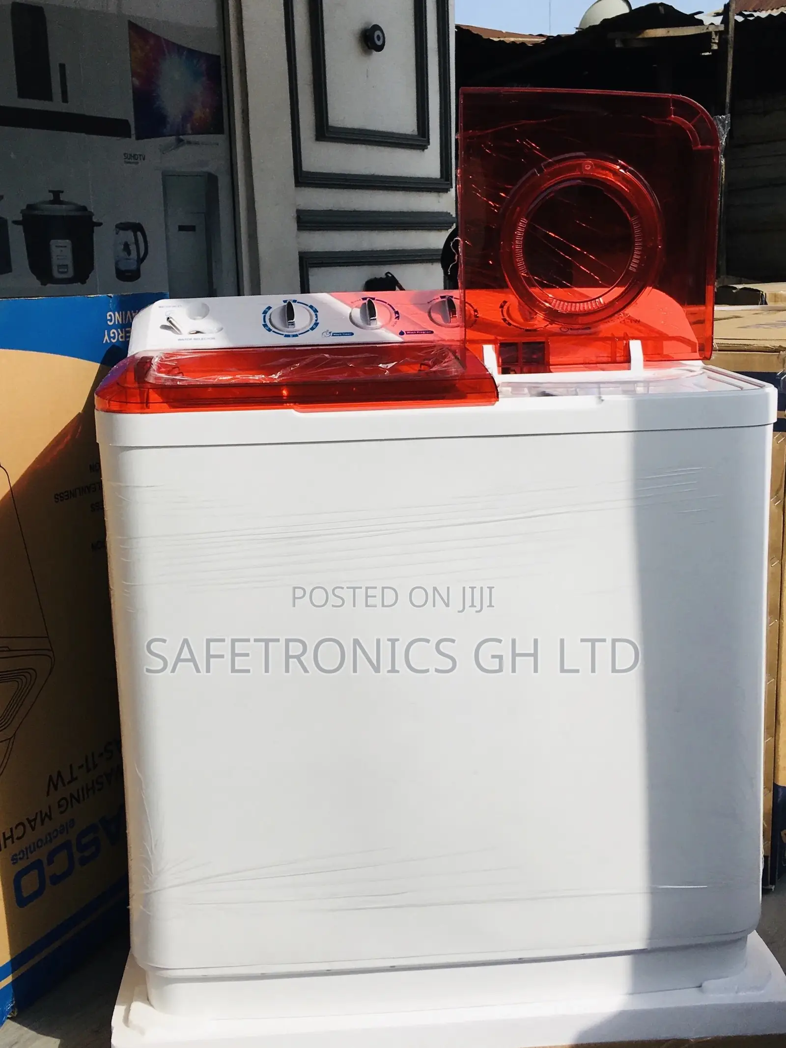 Washingmachine 11KG Semiautomatic Nasco Topload Electric 