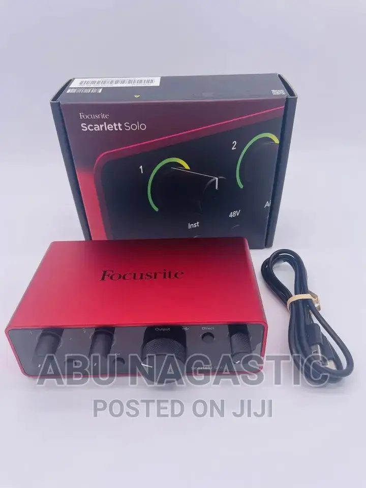 Focusrit Scarlett Solo 4th Generation