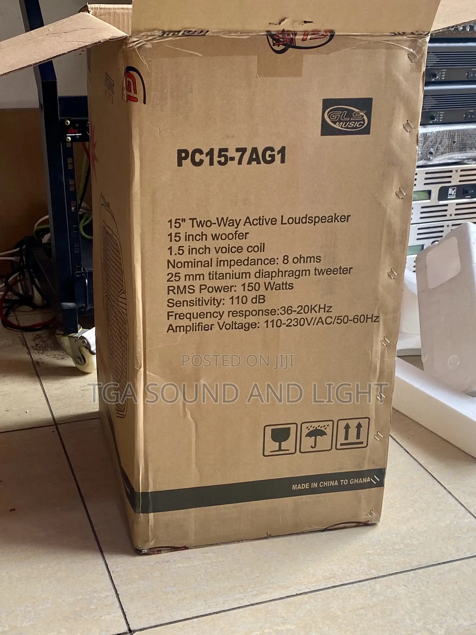 GLS 15 Inches Rechargeable Speakers
