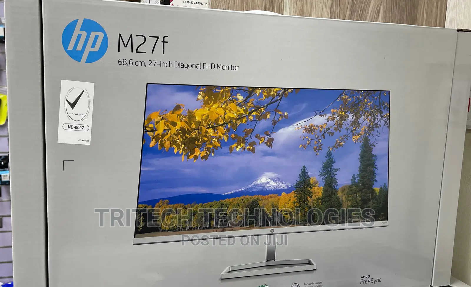 HP M27fq 27" QHD Monitor Ips LCD Screen