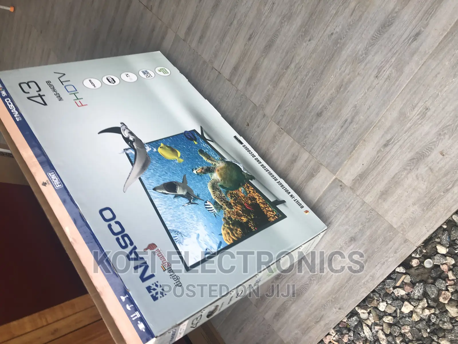 Slim Edge Design Nasco 43inches Digit Satellite TV