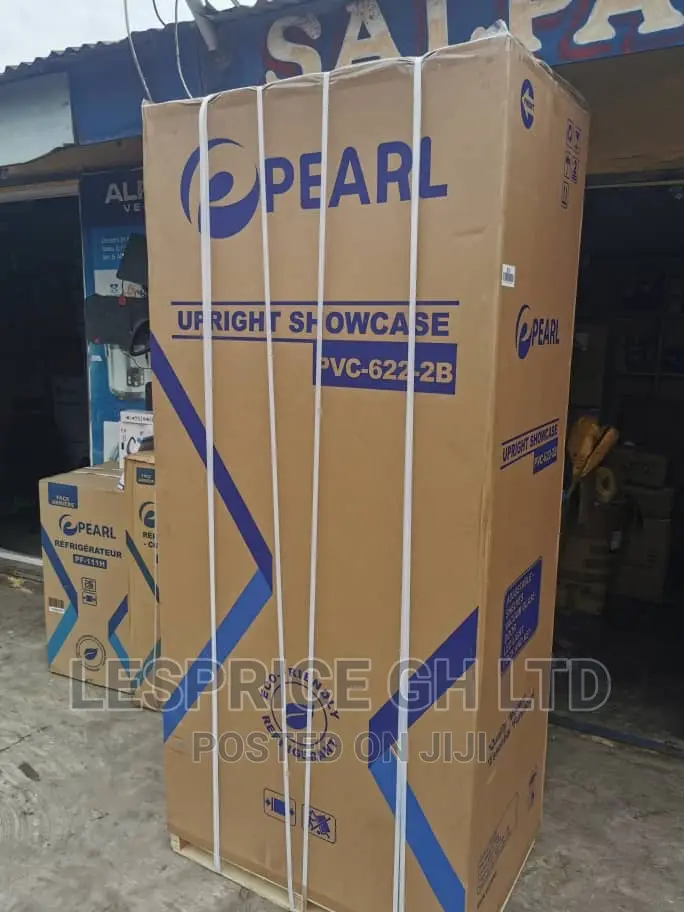 Excellent ~Pearl 500L Display Double Door Fridge