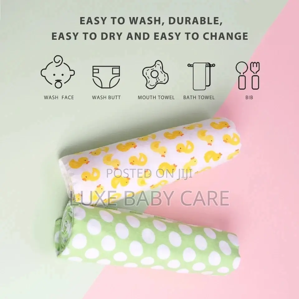1 Piece Cotton Baby Receiving Blanket