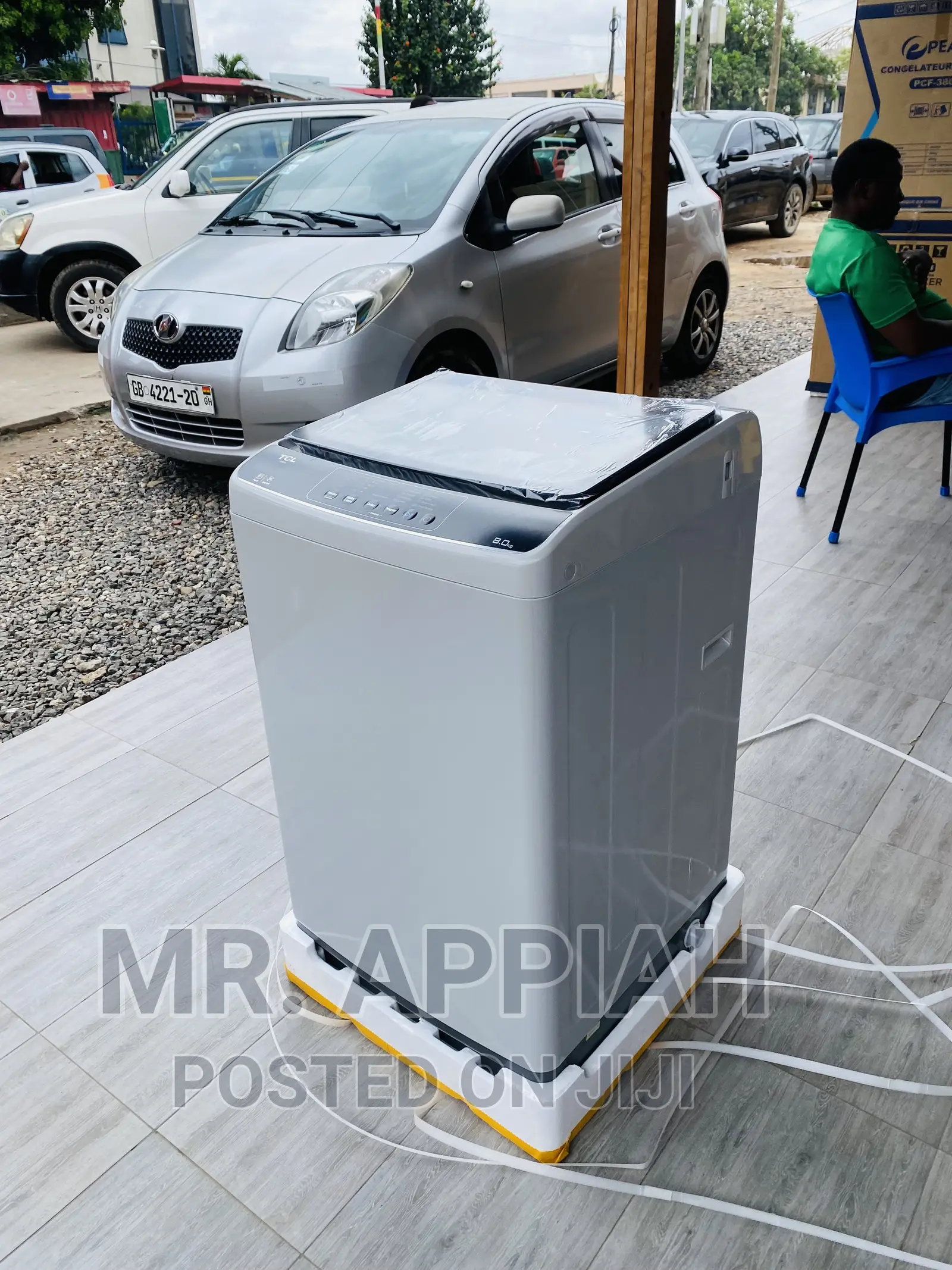 Quality TCL 8kg 708 TL Top Load Washing Machine(Gray).