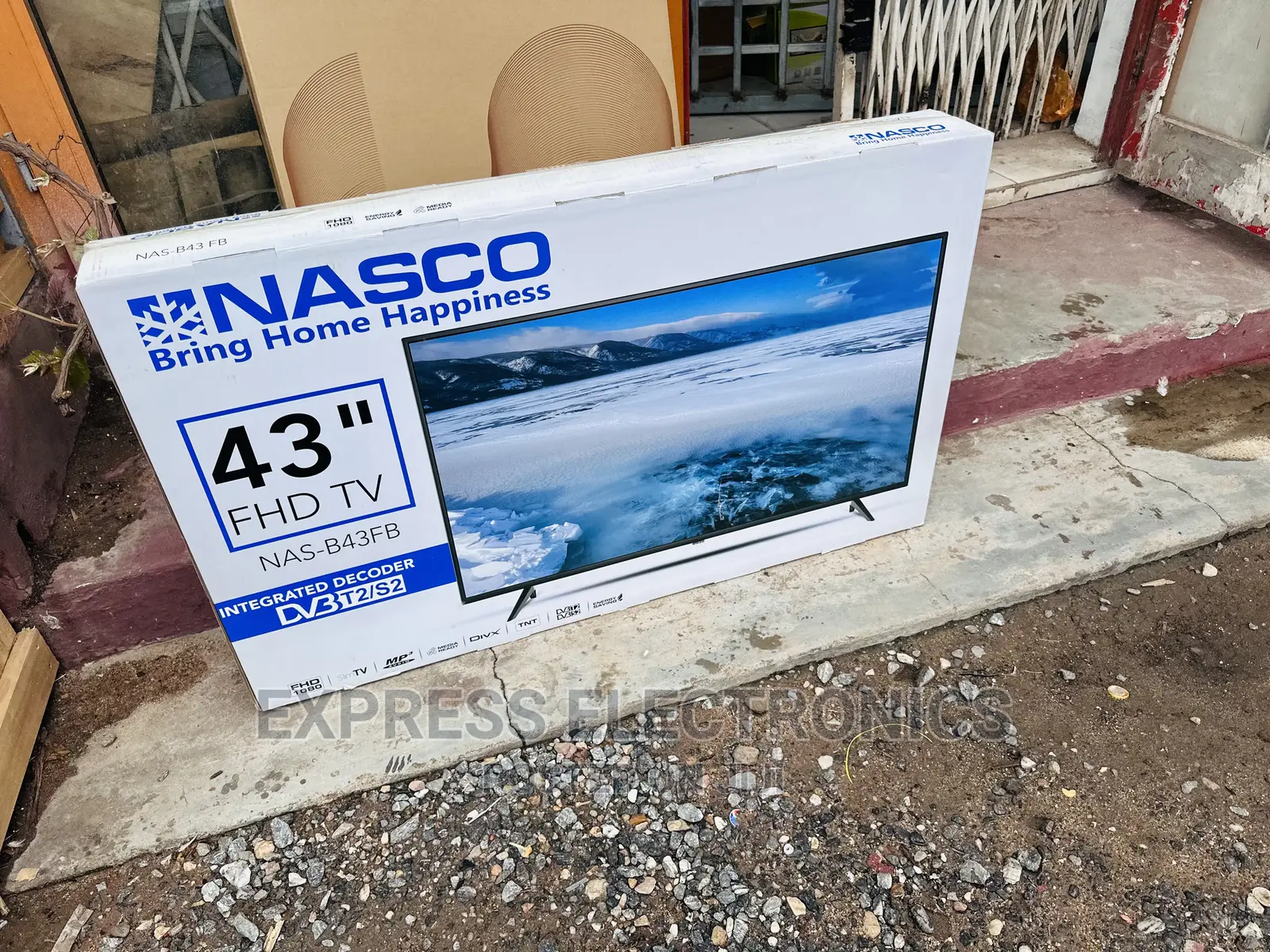 Entertainment Enchanter FHD Satellite Digital 43”Nasco Tv