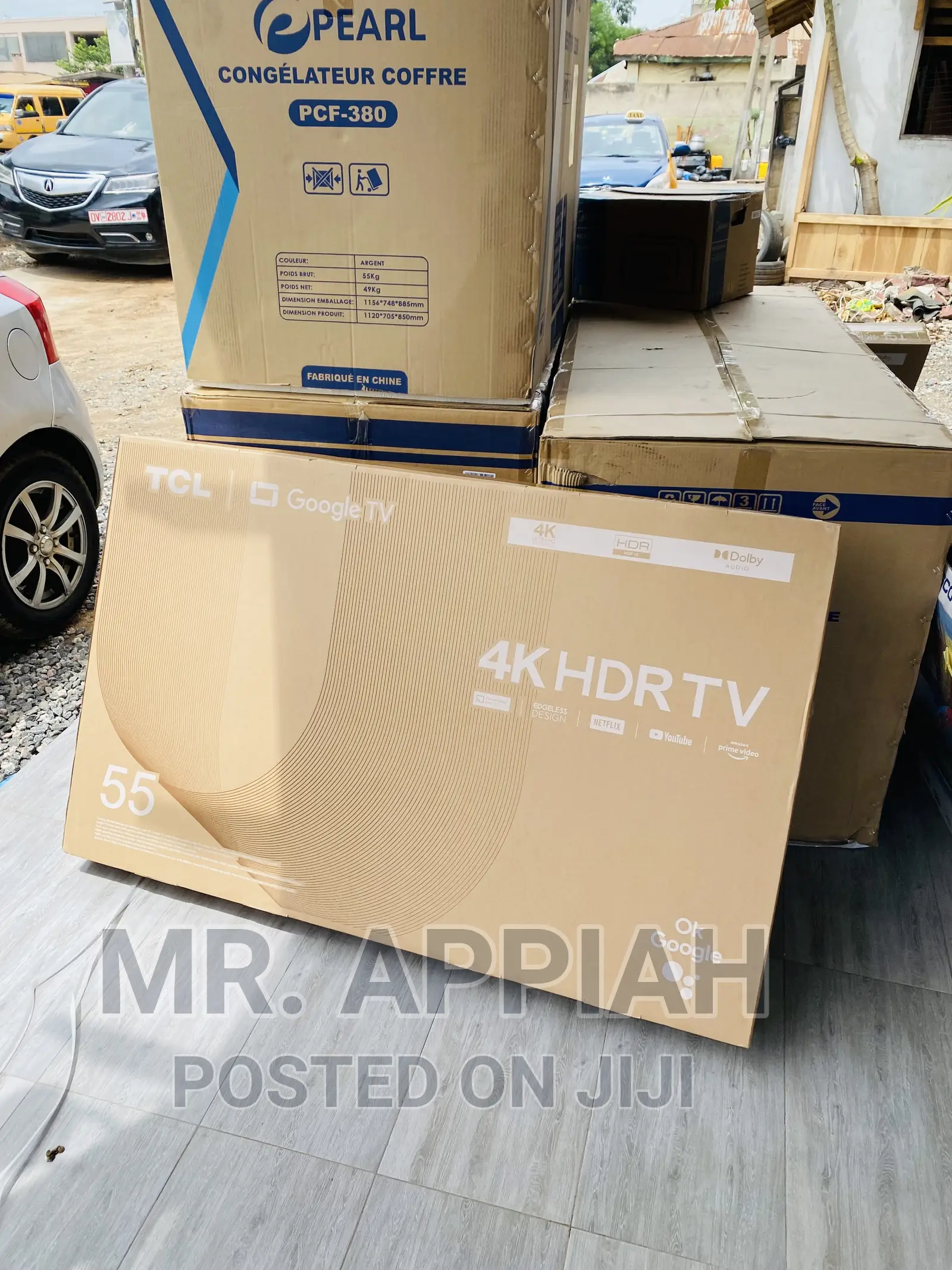 Fabulous TCL 55 Inch HDR Google Smart Tv(Black) 55p635.