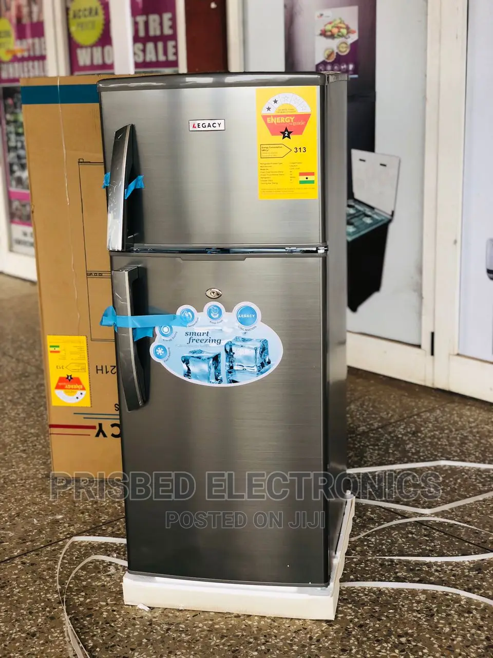 Legacy Double Door Fridge 118 Litres Top Freezer
