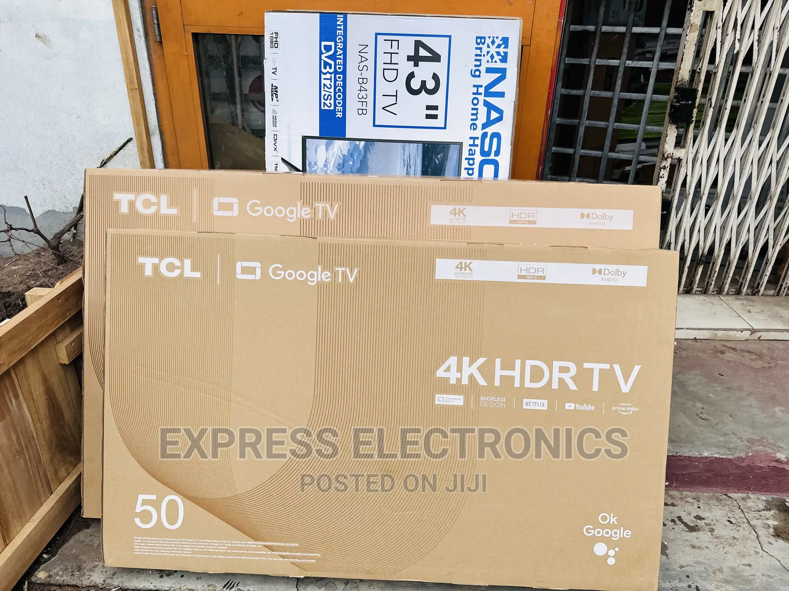 Text Us for Your TCL UHD Smart Glossy 50”P634 TV