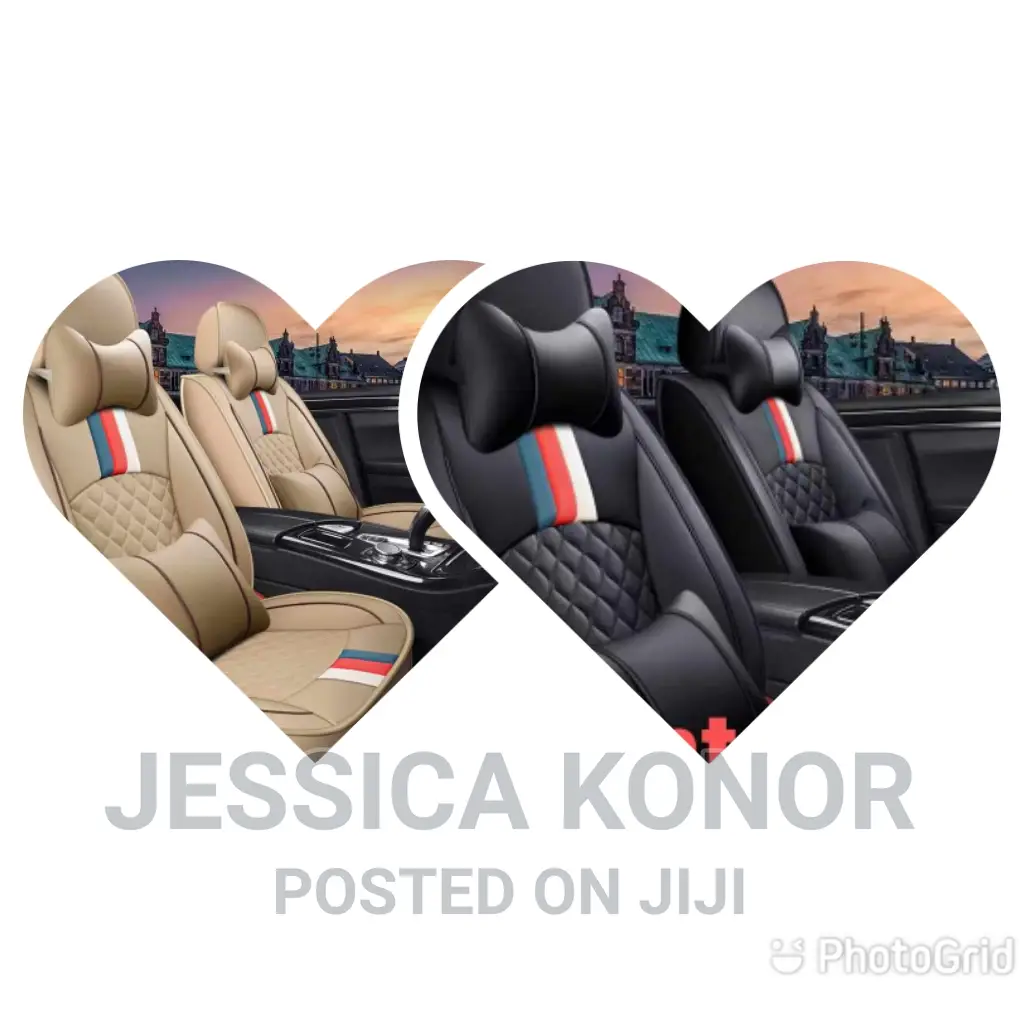 Front and Back Leather Car Seat Covers Available
