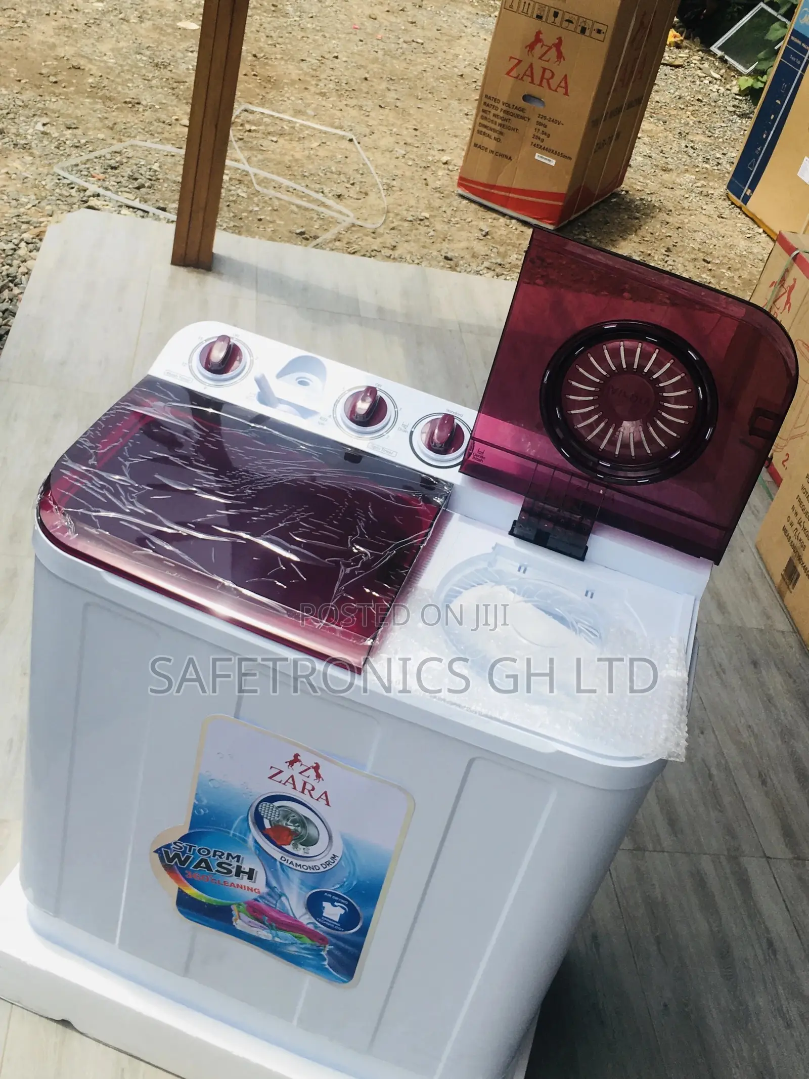Washingmachine 7kg Topload Semiautomatic Zara Twintub 