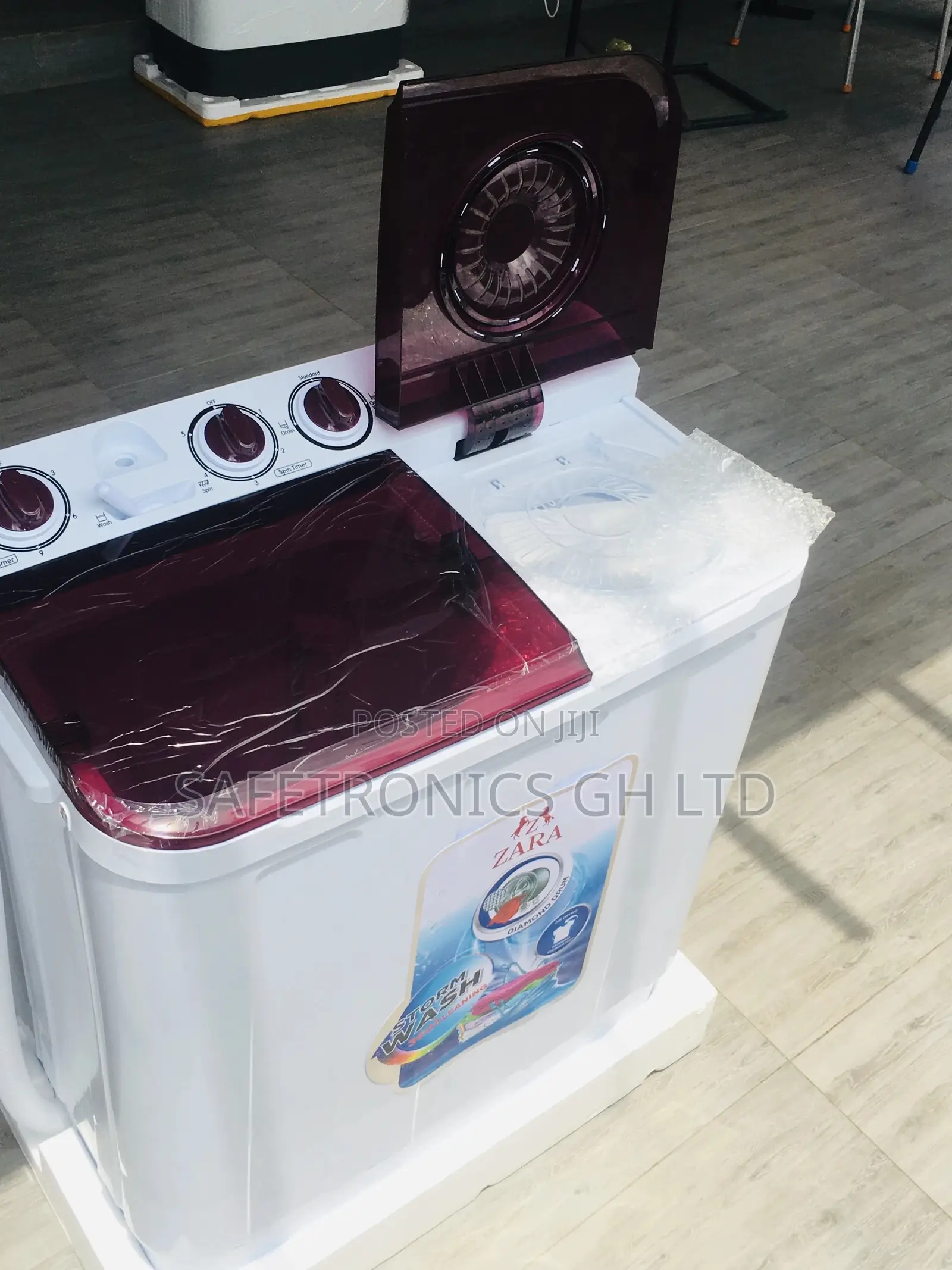 Zara 7kg Washingmachine Topload Semiautomatic Electric White