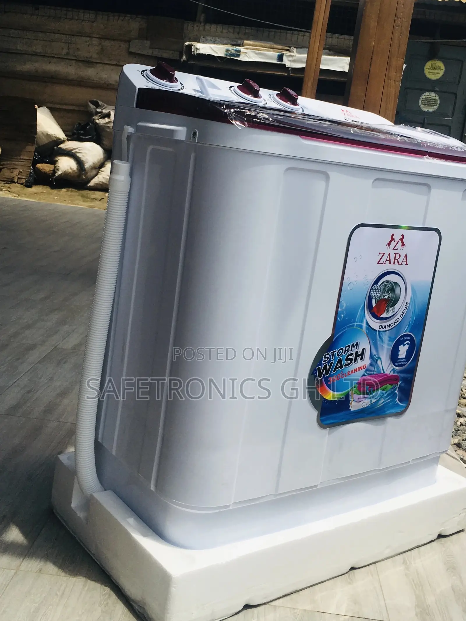 Semiautomatic Topload Washingmachine 7kg Zara Electric 
