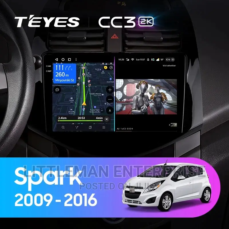 Chevrolet Spark 2009-2016 Android Player