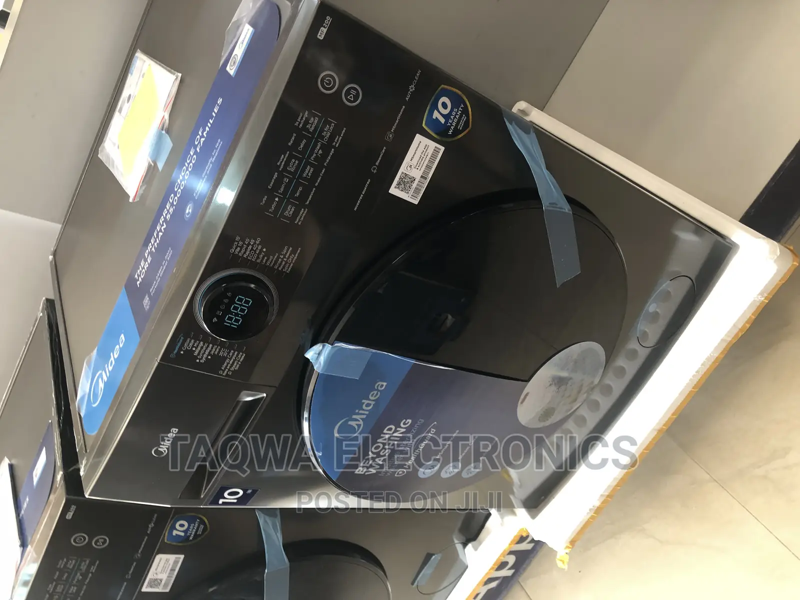 Elegant 10kg Midea Inverter Washing Machine