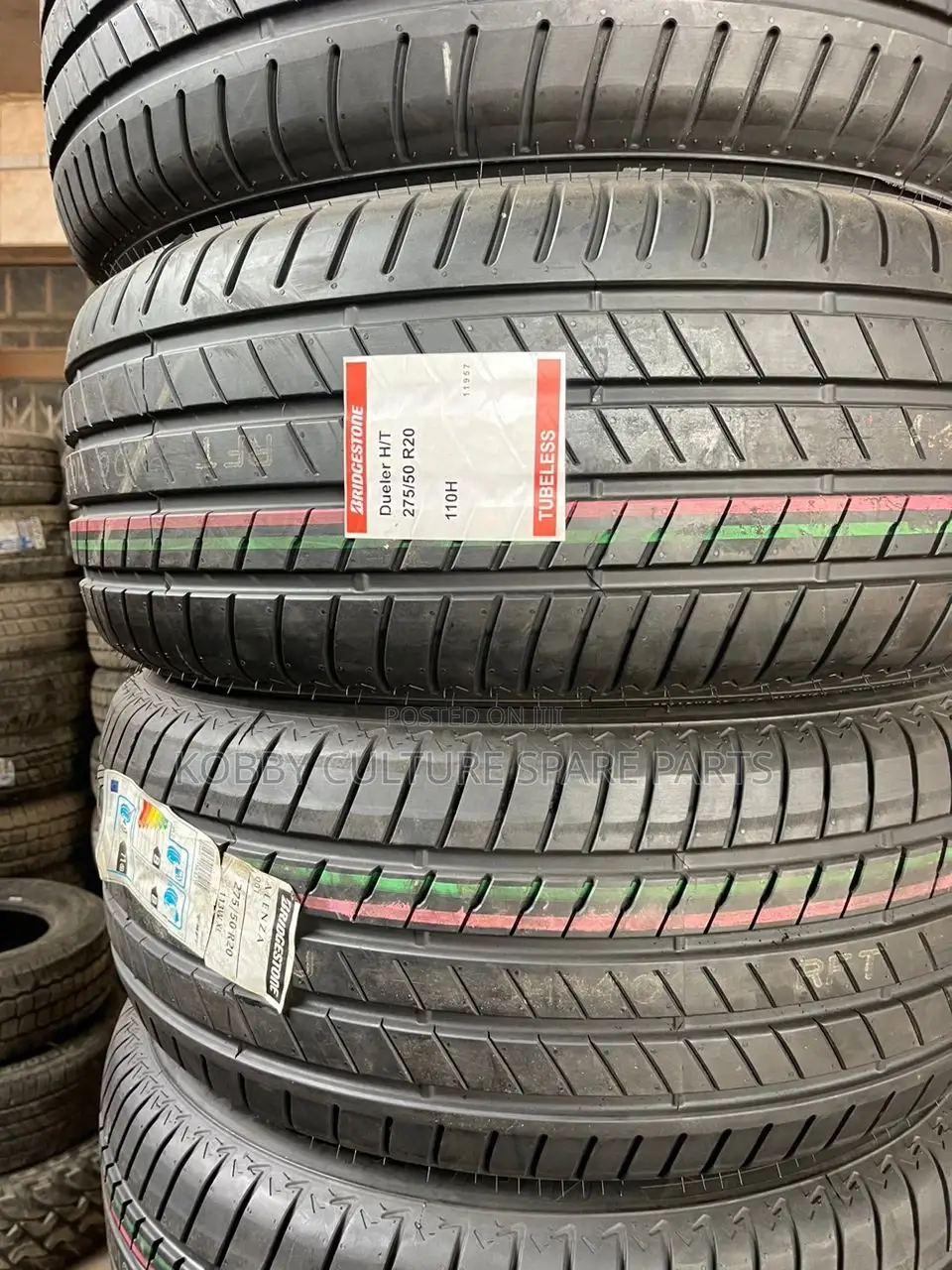 Original Bridgestone Roundflat 275/50 R20 Tyres Available