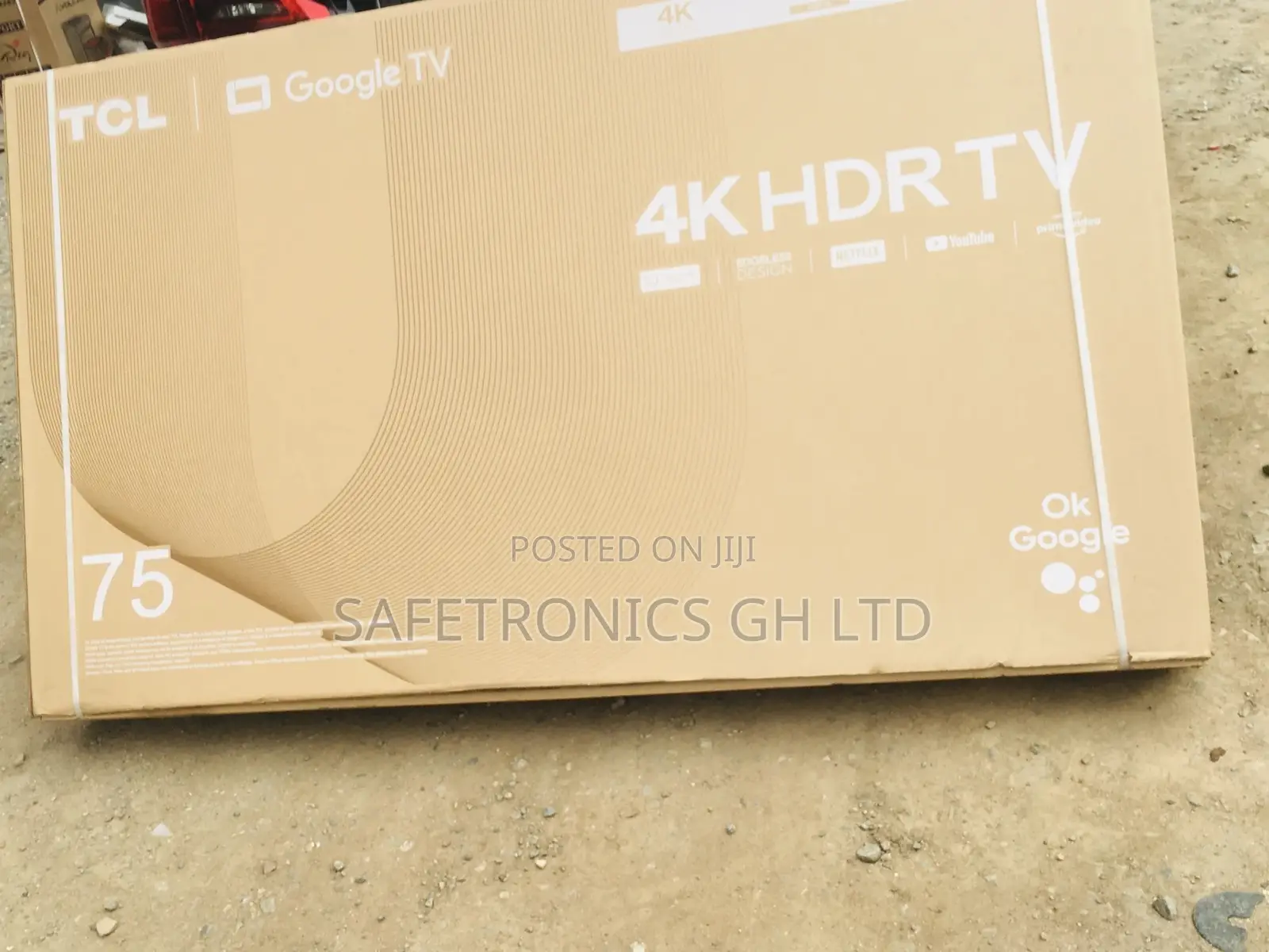 Smart Led Glossy 75 Inches P635 HDR Electric Black TCLTV