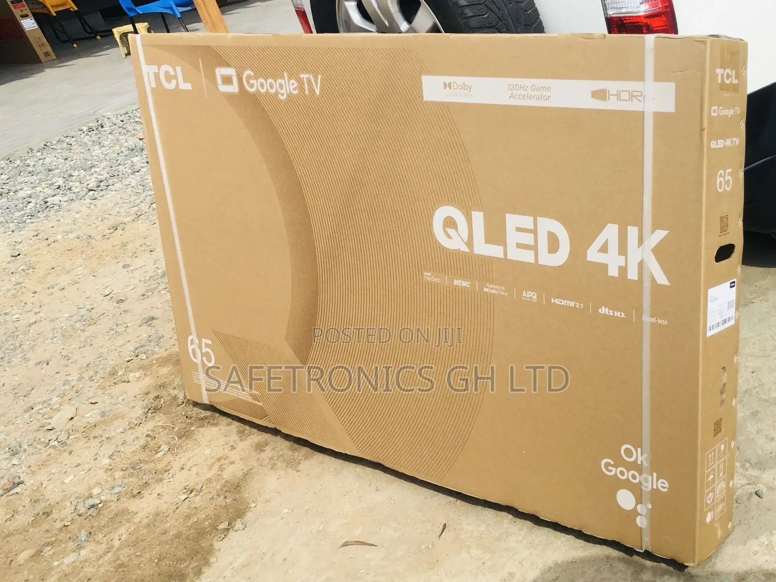 65 Inches Glossy Qled Black Smart Electric C645 TCL Tv 