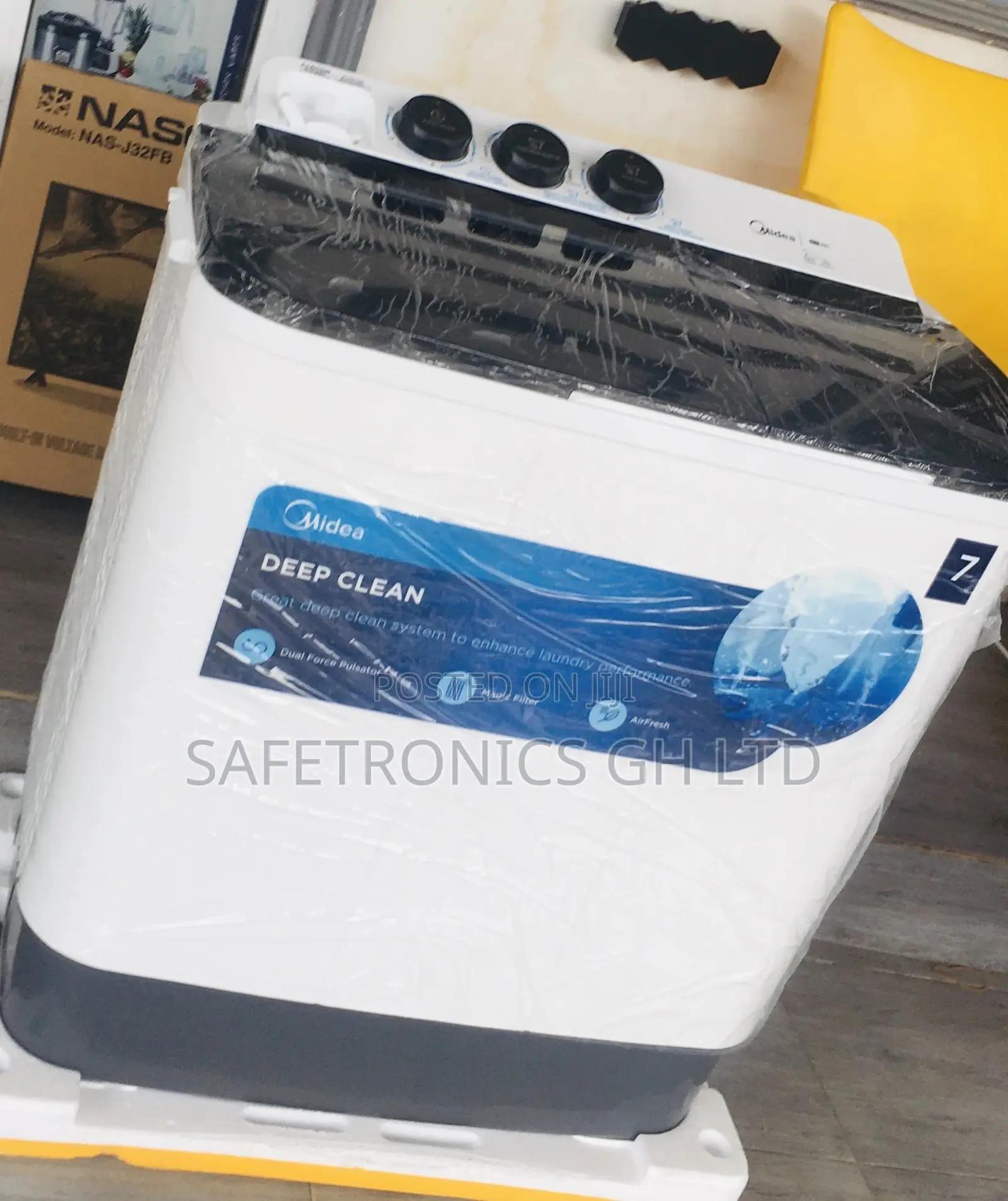 Topload Washingmachine 7kg Semiautomatic  Blue/White