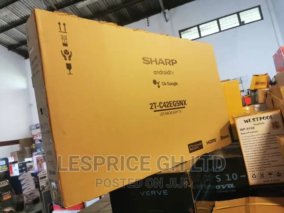 Sharp 42” Android Ok Google TV