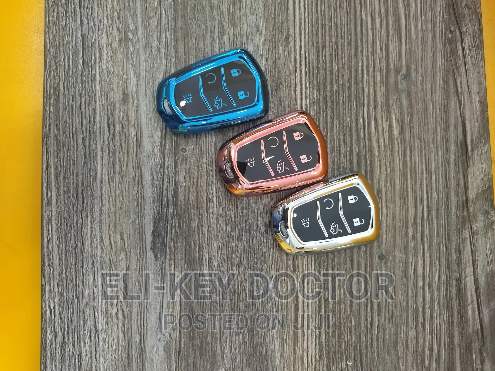 TPU Case for Chevrolet and Cadillac Smart Key With Hook