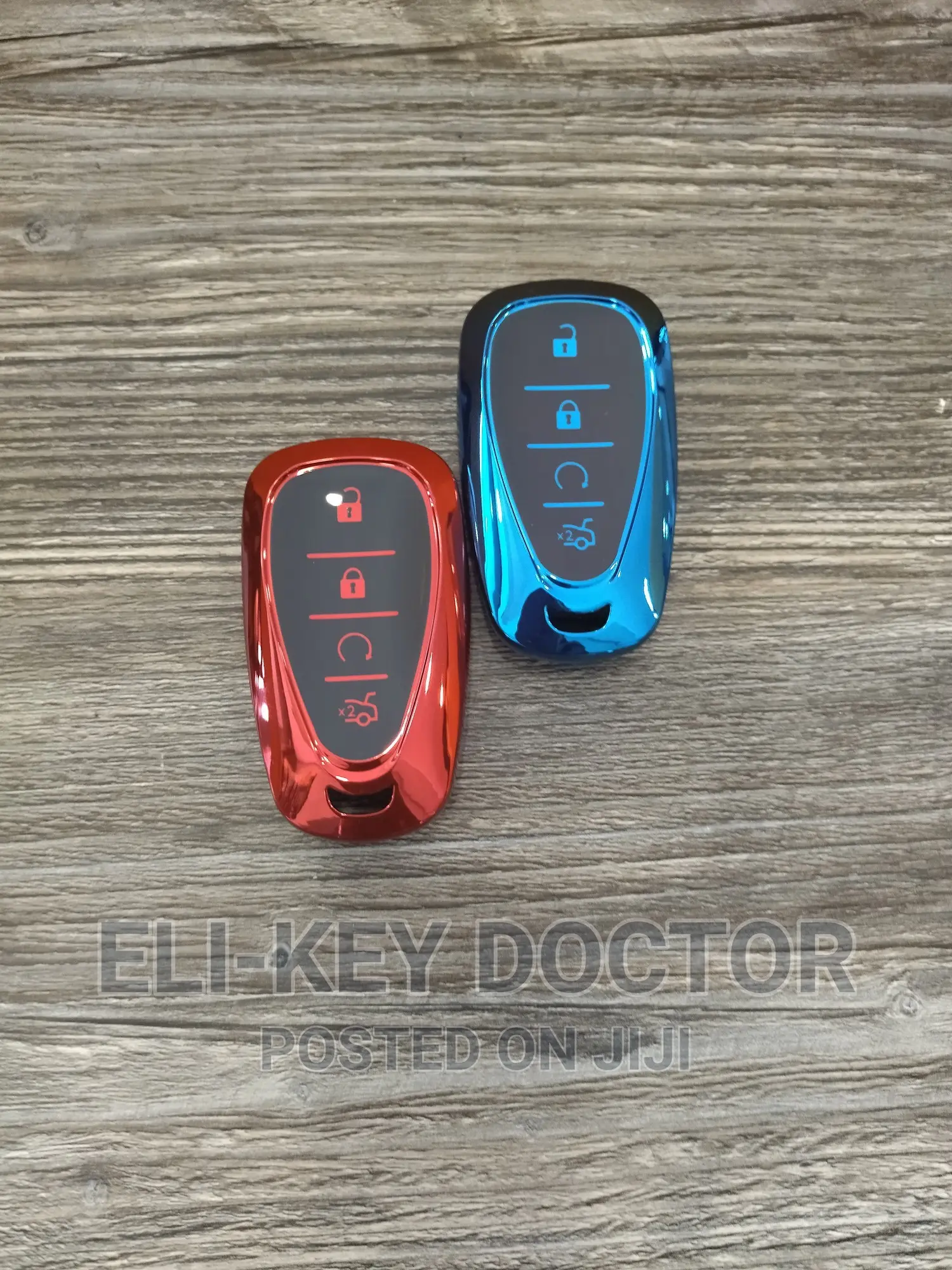 TPU Case for Chevrolet and Cadillac Smart Key With Hook