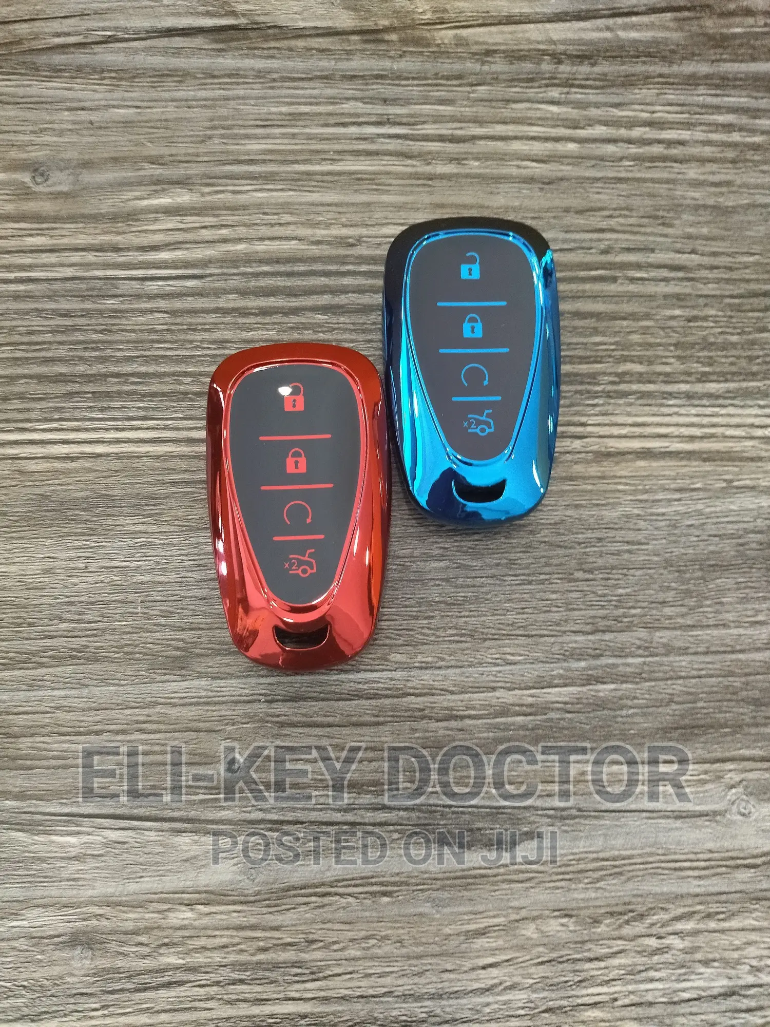 TPU Case for Chevrolet and Cadillac Smart Key With Hook