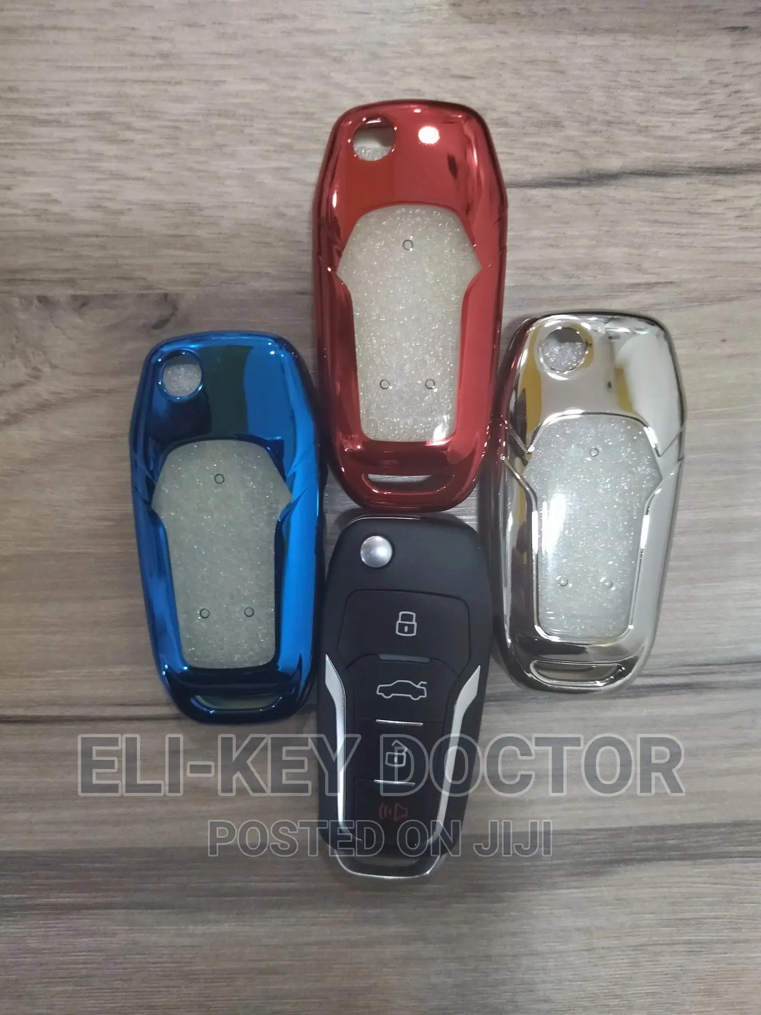 Colorful TPU Case for Ford F-150 Fusion Mustang Flip Key