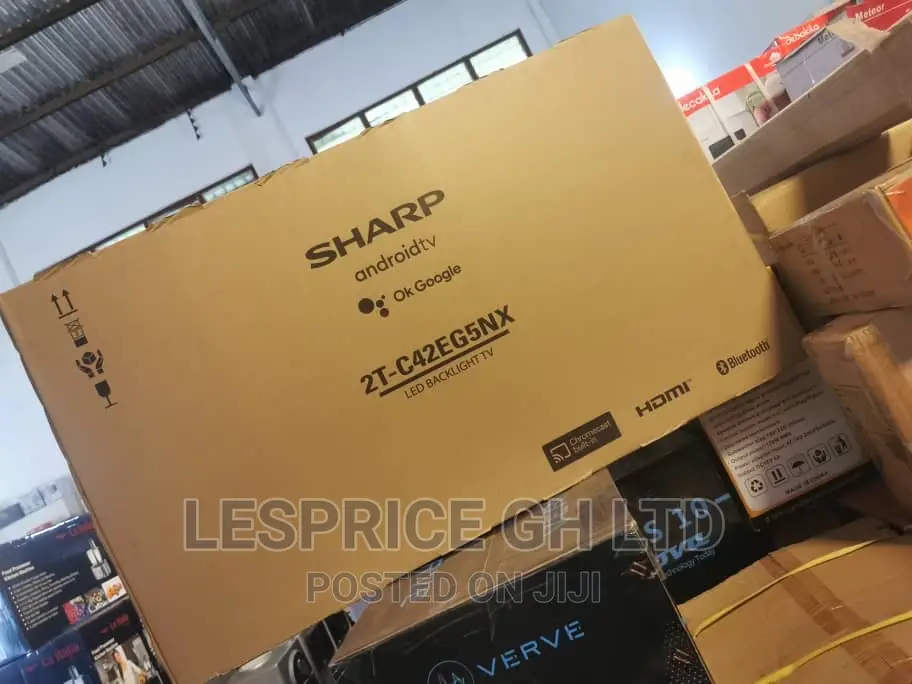 Sharp 42” Android Smart TV- Dynamic Colors