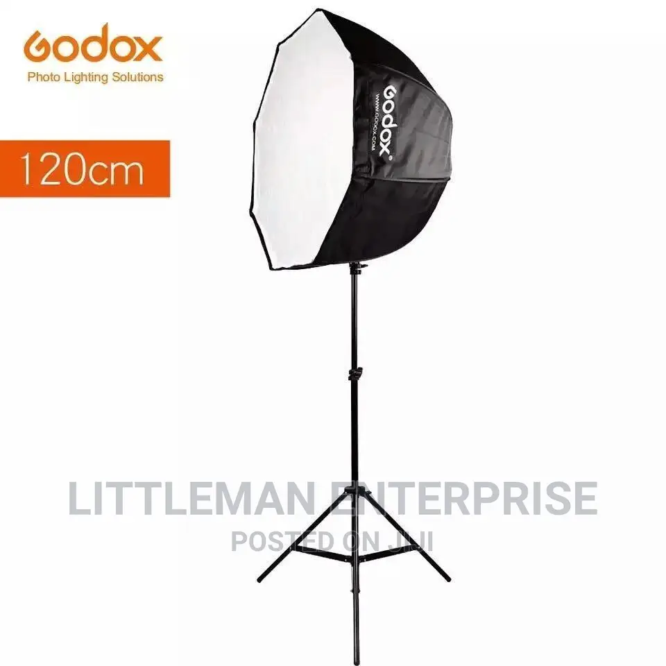 Softbox Umbrella With Stand 120cm (Full Set)