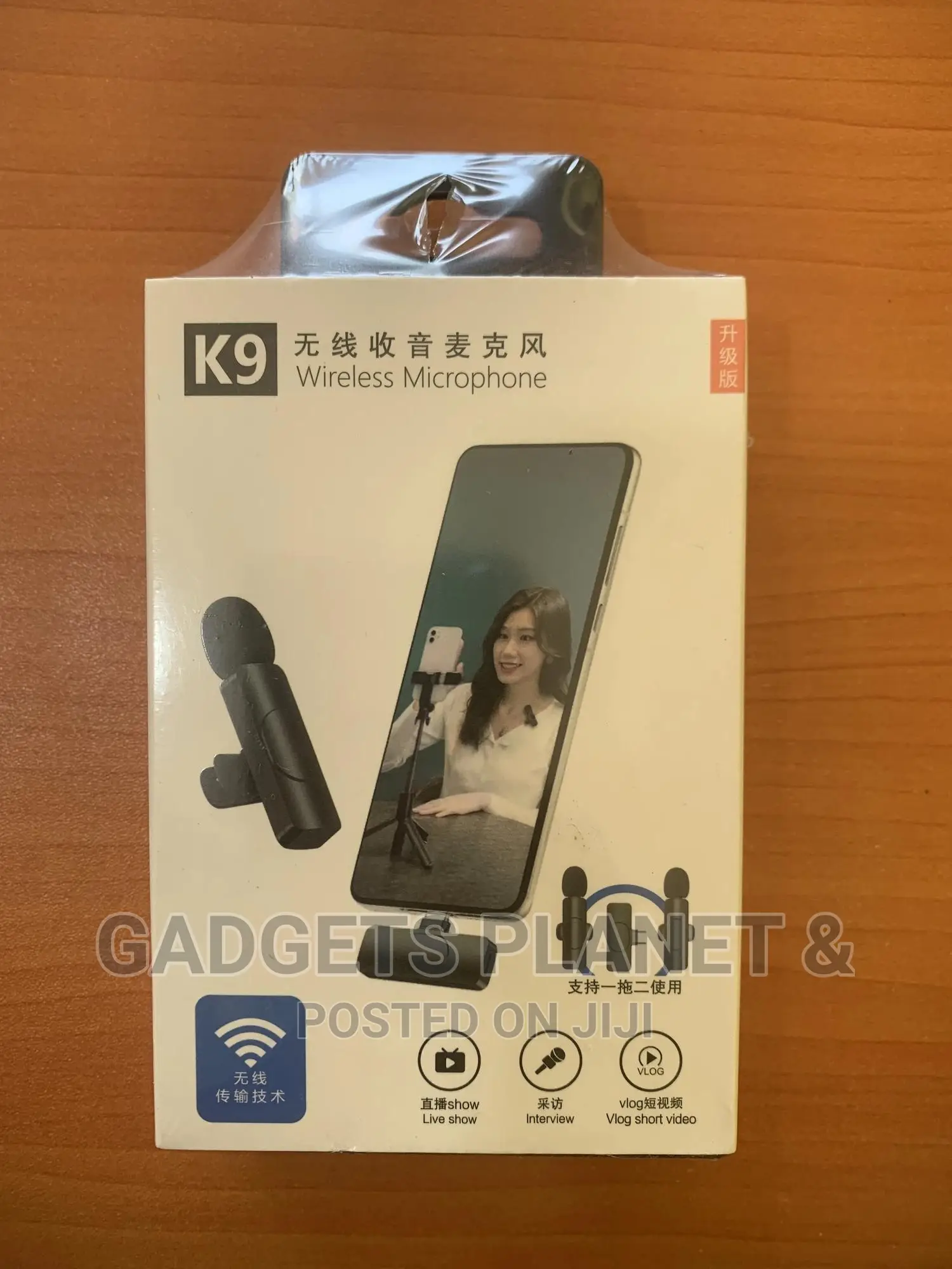 Wireless Microphone For Interview Live Show And Vlogging